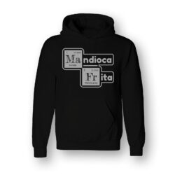 Buzo Canguro negro, Mandioca Frita blanca